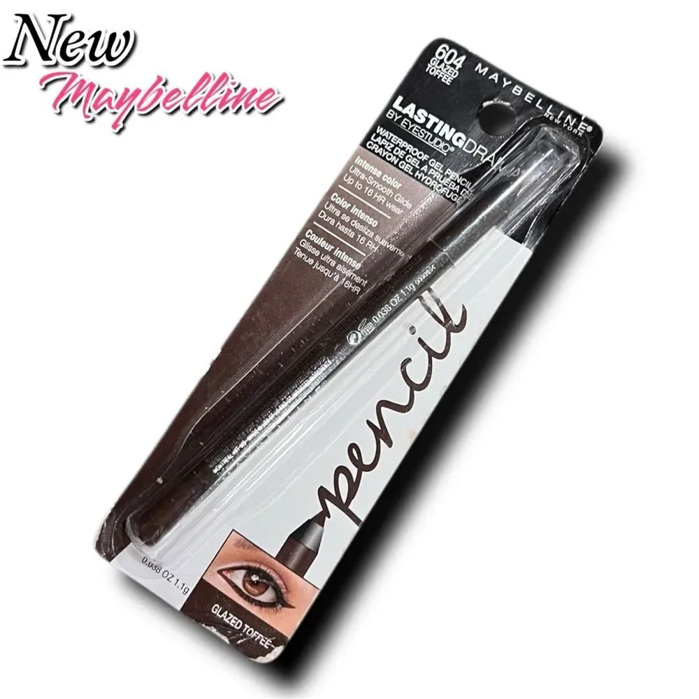 New Maybelline Lasting Drama Waterproof Gel Pencil – Glazed Toffee 604
